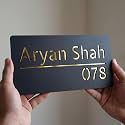 Name Plate Home Entrance Outdoor Customised
