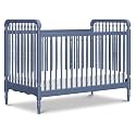 Namesake Liberty 3-in-1 Convertible Spindle Crib, Cove Blue