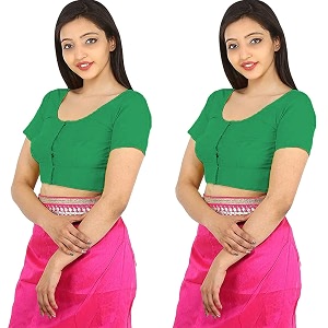 Namita Womens Rubia Cotton Solid Half Sleeve