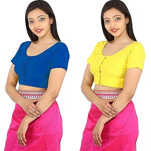 Namita Womens Rubia Cotton Solid Half Sleeve