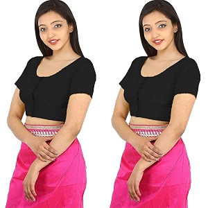 Namita Womens Rubia Cotton Solid Half Sleeve