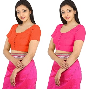 Namita Womens Rubia Cotton Solid Half Sleeve