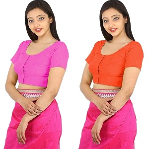 Namita Womens Rubia Cotton Solid Half Sleeve