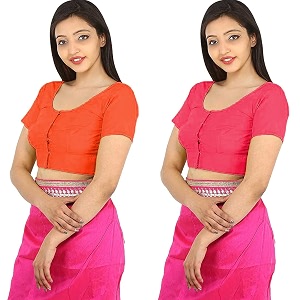 Namita Womens Rubia Cotton Solid Half Sleeve