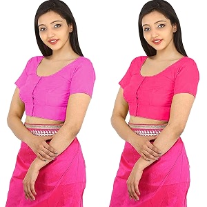 Namita Womens Rubia Cotton Solid Half Sleeve