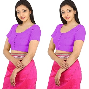 Namita Womens Rubia Cotton Solid Half Sleeve