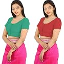 Namita Women39s Rubia Cotton Solid Half Sleeve