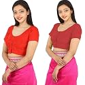 Namita Women39s Rubia Cotton Solid Half Sleeve