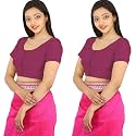 Namita Women39s Rubia Cotton Solid Half Sleeve