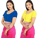Namita Women39s Rubia Cotton Solid Half Sleeve