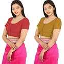 Namita Women39s Rubia Cotton Solid Half Sleeve