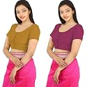 Namita Women39s Rubia Cotton Solid Half Sleeve
