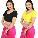 Namita Women39s Rubia Cotton Solid Half Sleeve