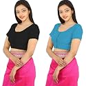 Namita Women39s Rubia Cotton Solid Half Sleeve