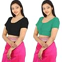 Namita Women39s Rubia Cotton Solid Half Sleeve
