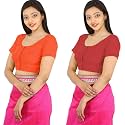 Namita Women39s Rubia Cotton Solid Half Sleeve