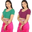Namita Women39s Rubia Cotton Solid Half Sleeve