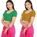Namita Women39s Rubia Cotton Solid Half Sleeve