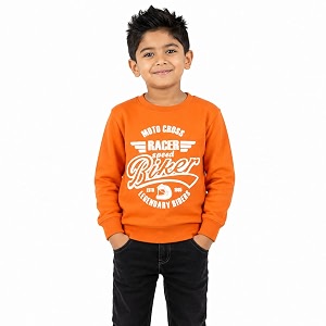 NammaBaby Baby Boys Polyester Blend Hooded Sweatshirt