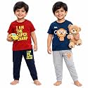 NammaBaby Boy39s Cotton Printed Premium Half Sleeves