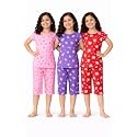 NammaBaby Girl39s Cotton Graphic Print Night Suit