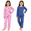 NammaBaby Girl39s Cotton Graphic Print Night Suit