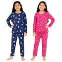 NammaBaby Girl39s Cotton Graphic Print Night Suit