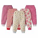 NammaBaby Baby Girls Skinny Fit High Rise Cotton Printed Pyjama Pant Leggings Assorted