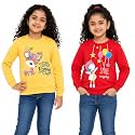 NammaBaby Girls Cotton Round Neck Sweatshirt