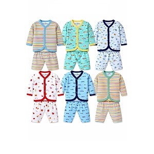 NammaBaby New Born Baby Combo Set Cotton