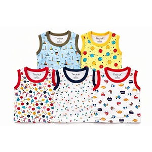 NammaBaby Unisex Baby Boys and Girls Sleeveless