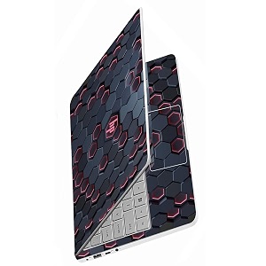 full body laptop skins sticker laminated hd quality vinyl fits upto 156 inches compatible for dell lenovo acer hp asus - ph3