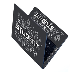 full body laptop skins sticker laminated hd quality vinyl fits upto 156 inches compatible with dell lenovo acer hp asus -student