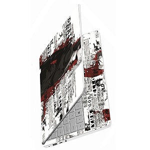 full body laptop skins sticker laminated hd quality vinyl fits upto 156 inches compatible with dell lenovo acer hp asus pack of 1- death note-self-adhesive