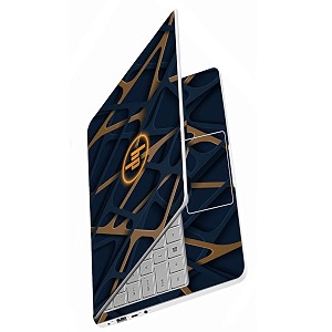 full body laptop skins sticker laminated hd quality vinyl fits upto 156 inches compatible with dell lenovo acer hp asus - ph1 pack of 1-self-adhesive