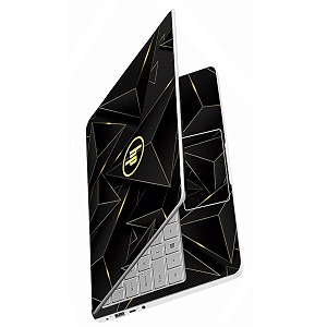 full body laptop skins sticker laminated hd quality vinyl fits upto 156 inches compatible with dell lenovo acer hp asus - ph2 pack of 1-self-adhesive