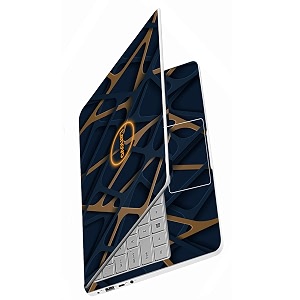 full body laptop skins sticker laminated hd quality vinyl fits upto 156 inches compatible for dell lenovo acer hp asus -lnv1