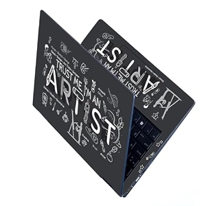 namo arts full body laptop skins sticker laminated vinyl fits upto 156 inches compatible with dell lenovo acer hp asus -an artist