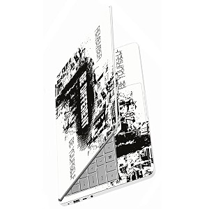 full body laptop skins sticker laminated hd quality vinyl fits upto 156 inches compatible with dell lenovo acer hp asus - be different-self-adhesive