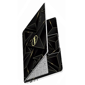 full body laptop skins sticker laminated hd quality vinyl fits upto 156 inches compatible with dell lenovo acer hp asus - del2 pack of 1-self-adhesive