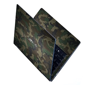 full body laptop skins sticker laminated hd quality vinyl fits upto 156 inches compatible with dell lenovo acer hp asus - lnv army pattern