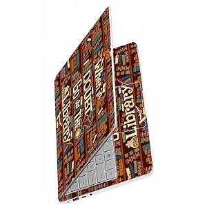 full body laptop skins sticker laminated hd quality vinyl fits upto 156 inches compatible with dell lenovo acer hp asus -library quote-self-adhesive