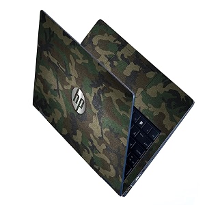 full body laptop skins sticker laminated vinyl fits upto 156 inches compatible with dell lenovo acer hp asus - ph army pattern-self-adhesive
