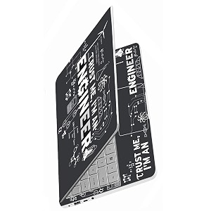 full body laptop skins sticker laminated hd quality vinyl fits upto 156 inches compatible with dell lenovo acer hp asus pack of 1-engineer-self-adhesive