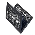 Full Body Laptop Skins Sticker Laminated HD Quality Vinyl fits Upto 15.6 inches Compatible with Dell, Lenovo, Acer, HP, Asus - Accountant