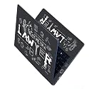 Full Body Laptop Skins Sticker Laminated HD Quality Vinyl fits Upto 15.6 inches Compatible with Dell, Lenovo, Acer, HP, Asus -Lawyer-Self-Adhesive
