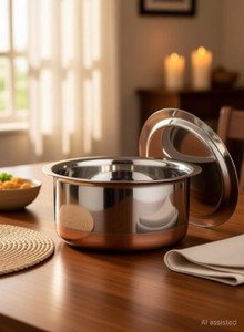 Namo International Stainless Steel Copper Base Patila