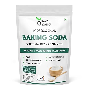 pure baking soda - 1 kg - food grade sodium bicarbonate perfect for baking  cooking  cleaning - triple refined