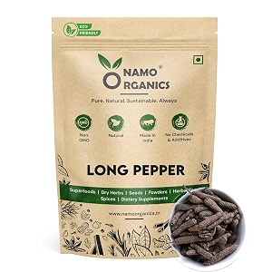 namo- whole long pepper - 75 gm pipalpippali - jumbo size fresh harvest 75 gm