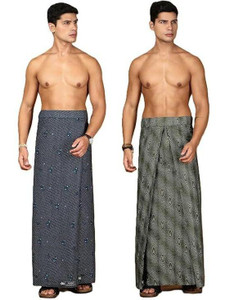 nandu printed multicolor lungi